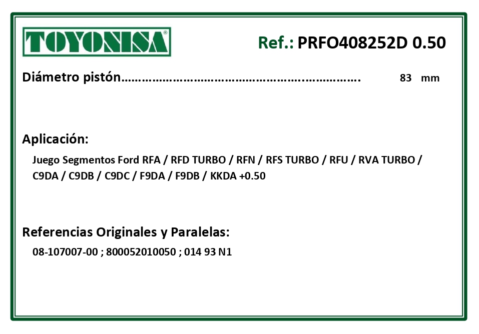 EQUIVALENCIAS ORIGINALES Y PARALELAS SEGMENTOS