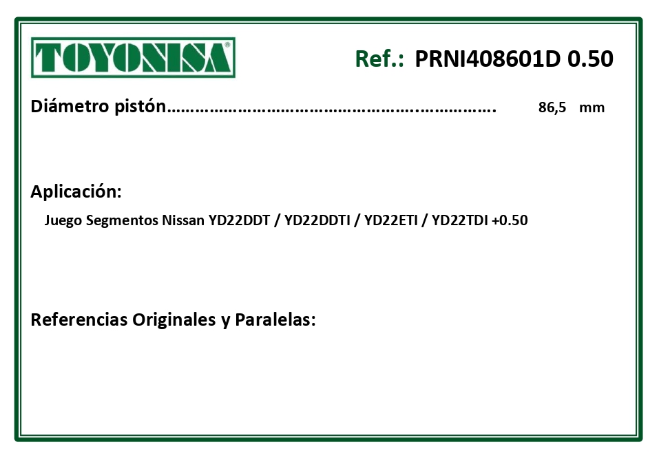 EQUIVALENCIAS ORIGINALES Y PARALELAS SEGMENTOS