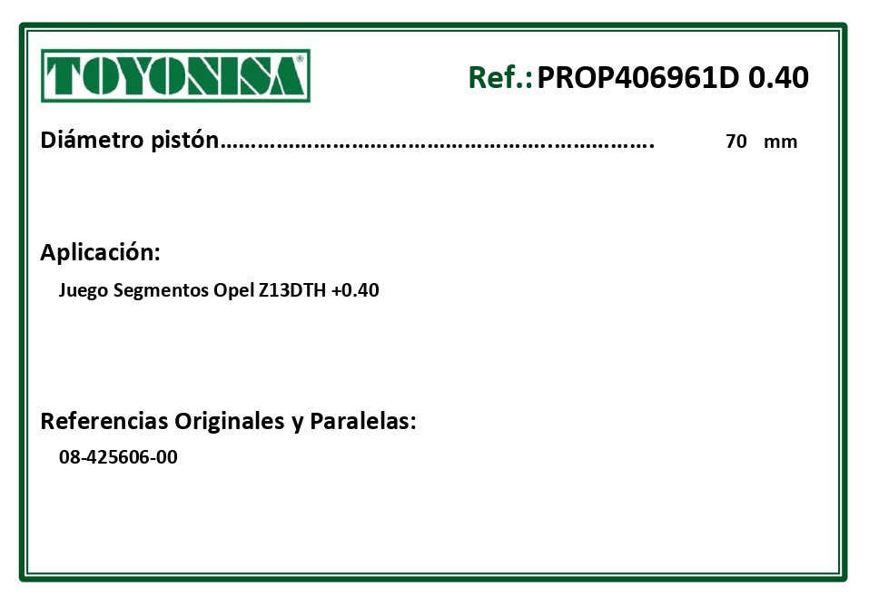 EQUIVALENCIAS ORIGINALES Y PARALELAS SEGMENTOS