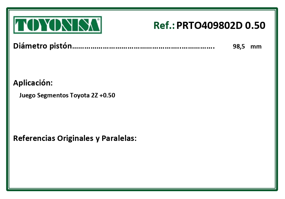 EQUIVALENCIAS ORIGINALES Y PARALELAS SEGMENTOS
