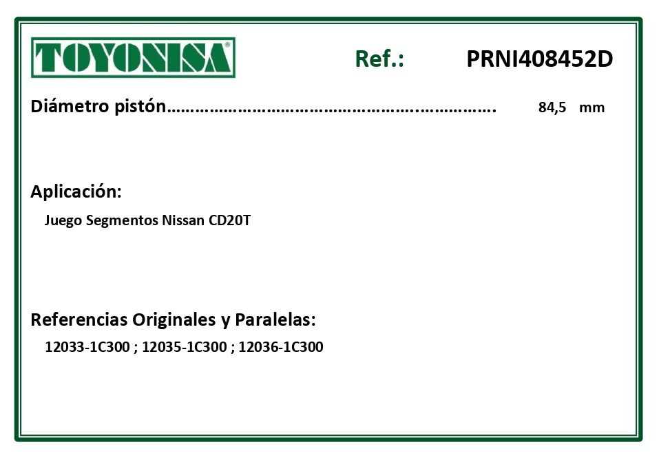 EQUIVALENCIAS ORIGINALES Y PARALELAS SEGMENTOS