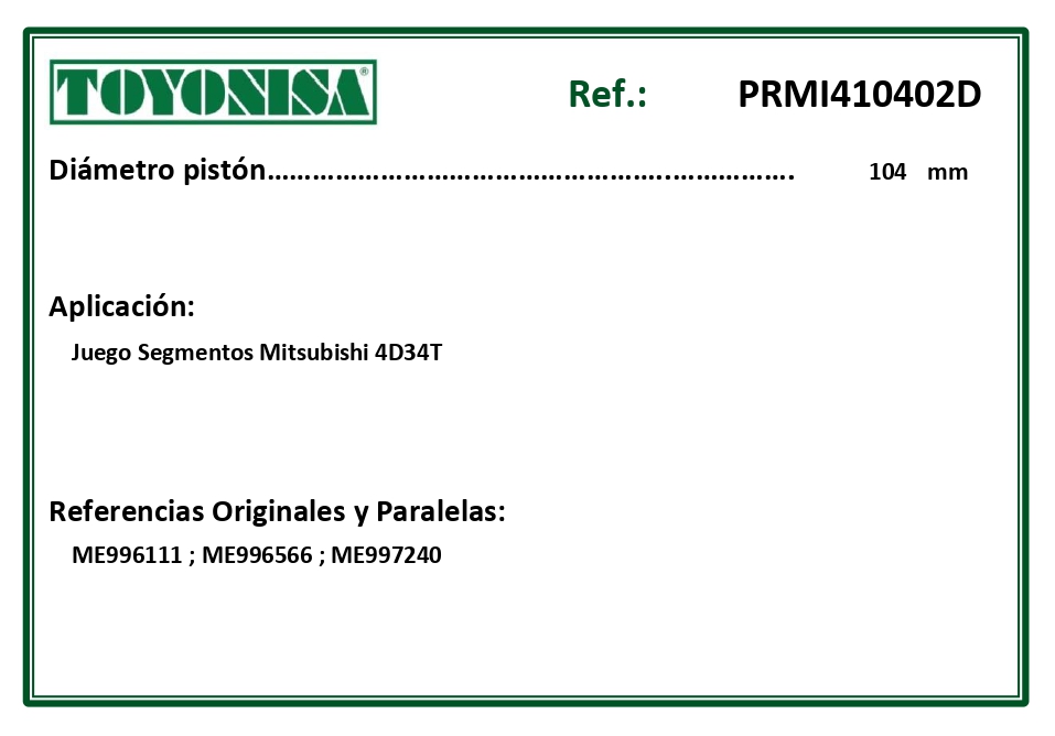 EQUIVALENCIAS ORIGINALES Y PARALELAS SEGMENTOS