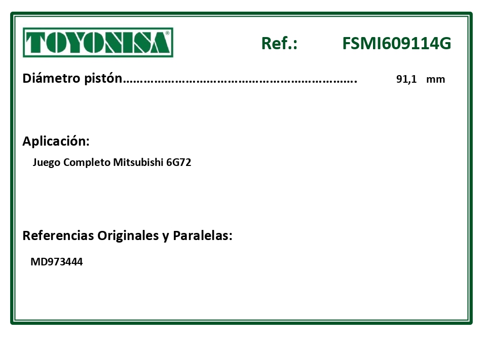 EQUIVALENCIAS ORIGINALES Y PARALELAS JUNTAS