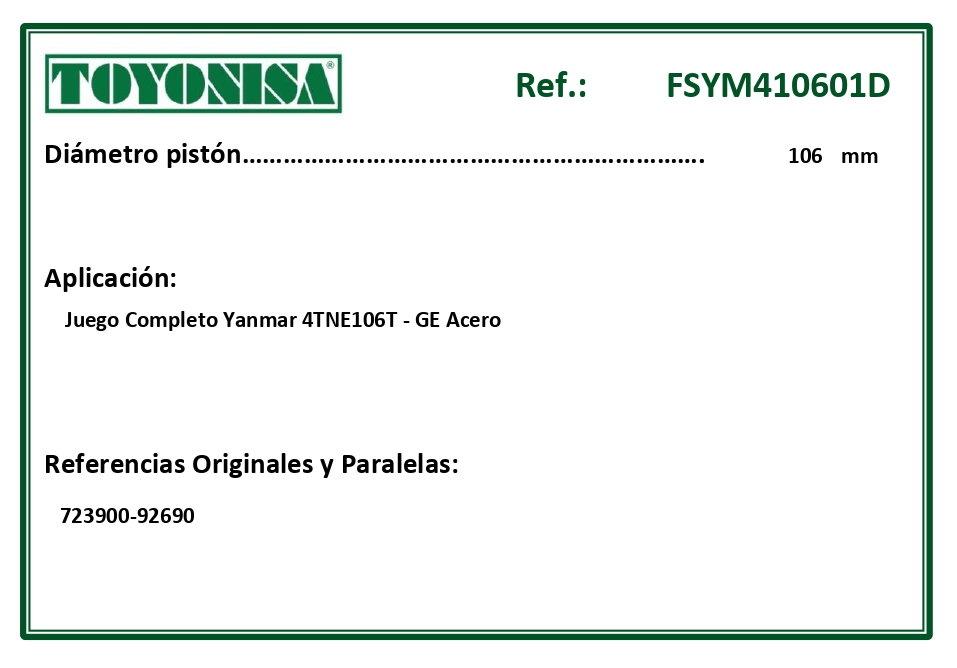 EQUIVALENCIAS ORIGINALES Y PARALELAS JUNTAS