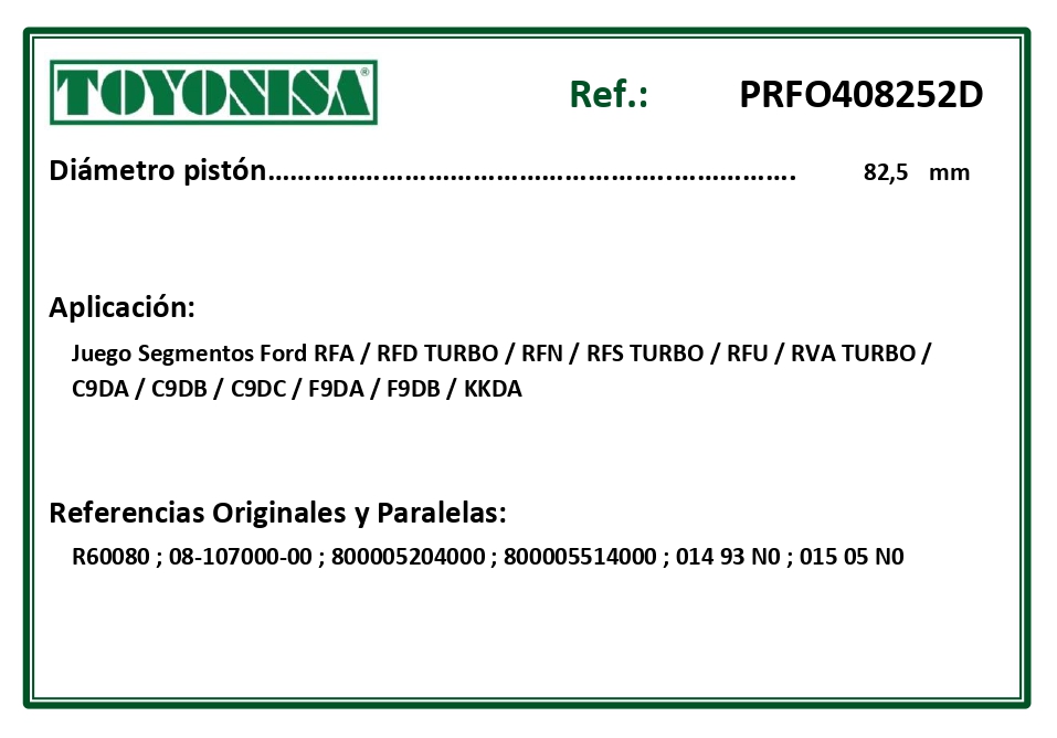 EQUIVALENCIAS ORIGINALES Y PARALELAS SEGMENTOS
