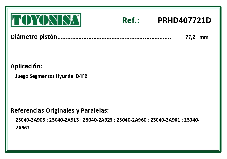EQUIVALENCIAS ORIGINALES Y PARALELAS SEGMENTOS