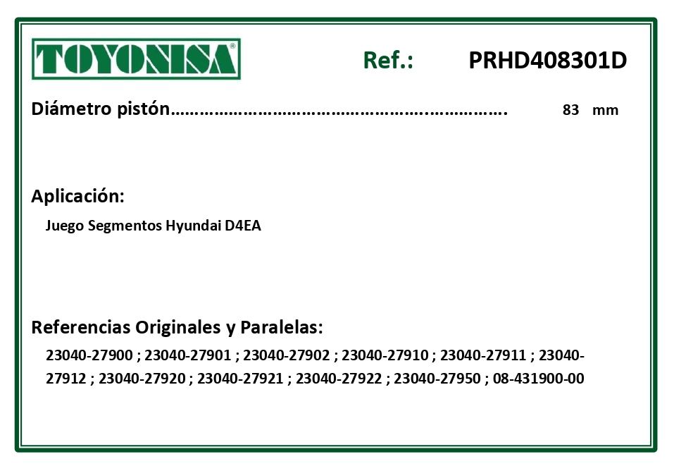 EQUIVALENCIAS ORIGINALES Y PARALELAS SEGMENTOS