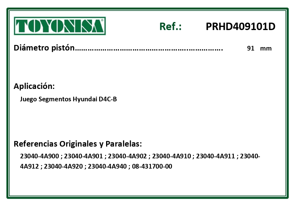 EQUIVALENCIAS ORIGINALES Y PARALELAS SEGMENTOS