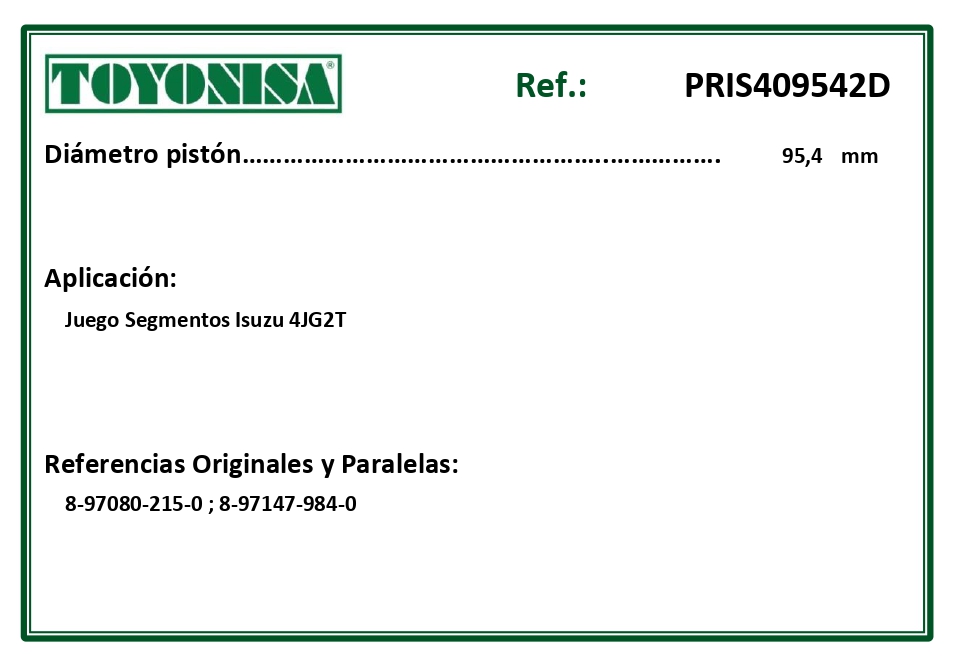 EQUIVALENCIAS ORIGINALES Y PARALELAS SEGMENTOS