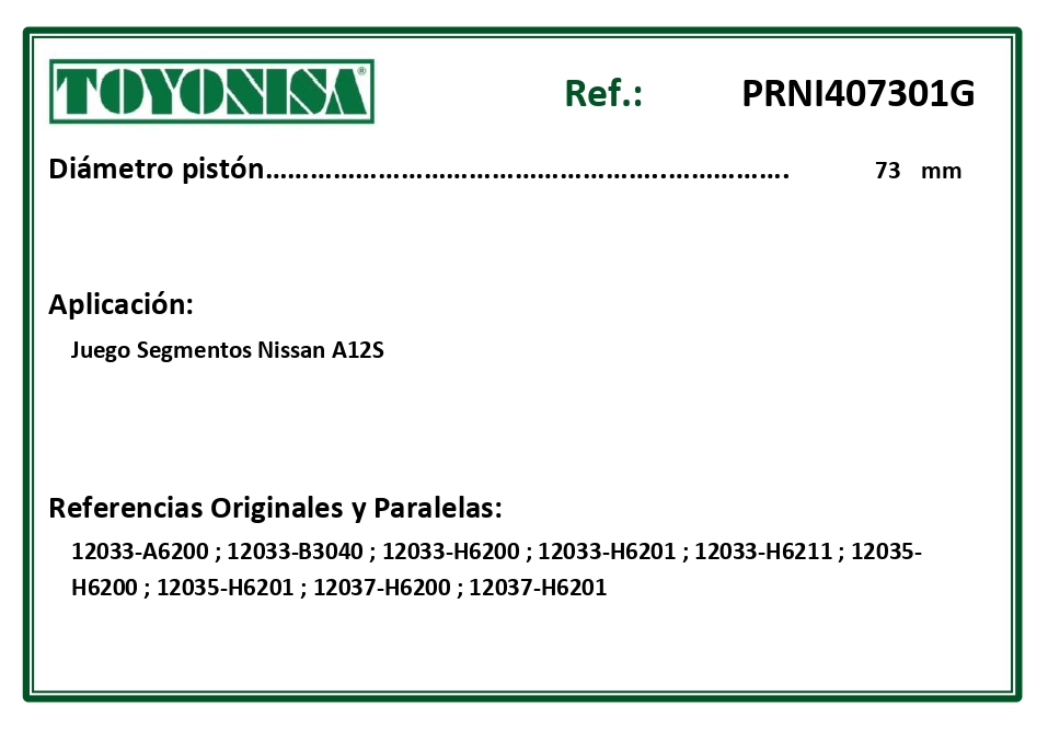 EQUIVALENCIAS ORIGINALES Y PARALELAS SEGMENTOS