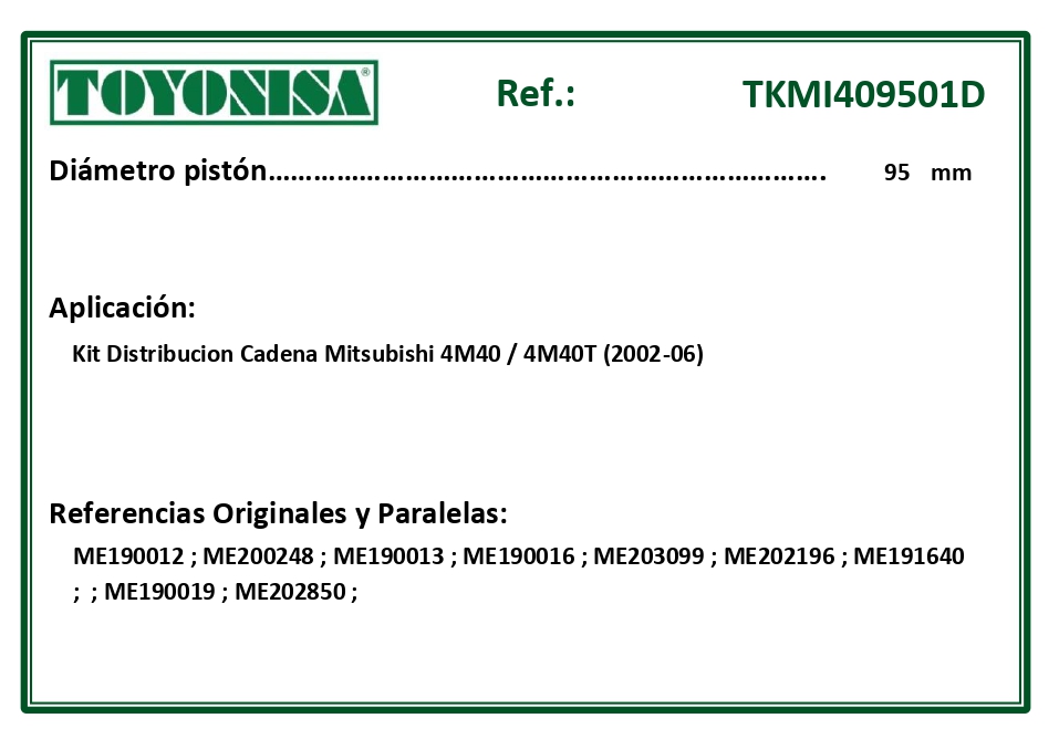 EQUIVALENCIAS ORIGINALES Y PARALELAS DISTRIBUCION