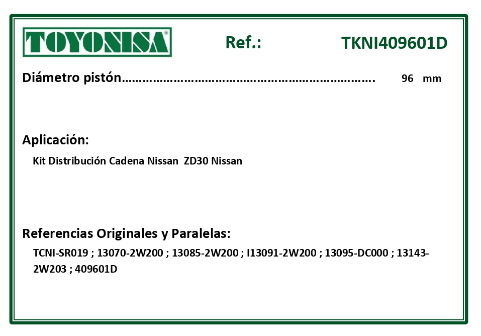 EQUIVALENCIAS ORIGINALES Y PARALELAS DISTRIBUCION