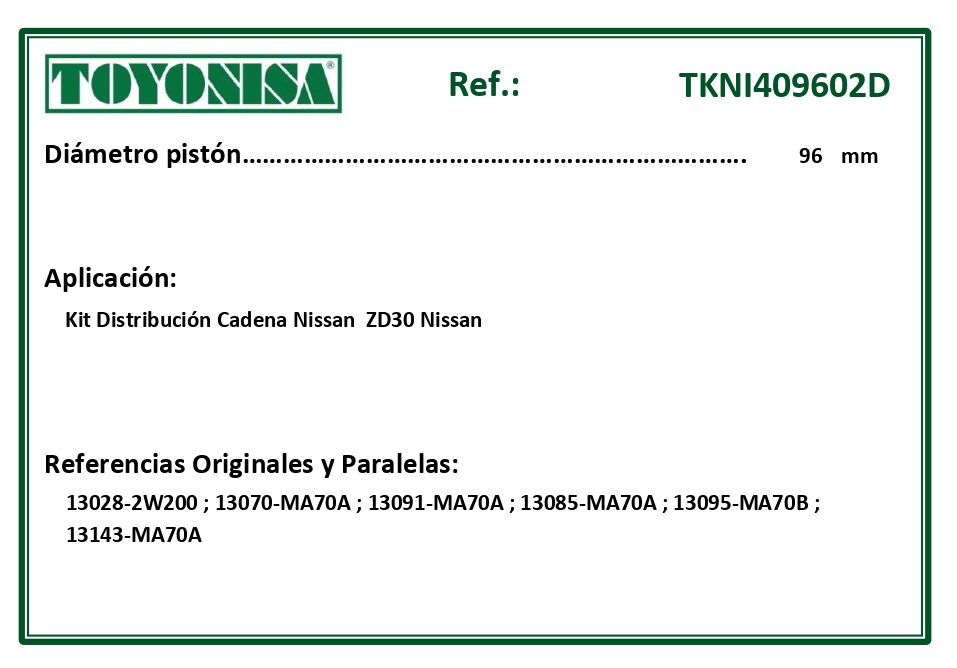 EQUIVALENCIAS ORIGINALES Y PARALELAS DISTRIBUCION