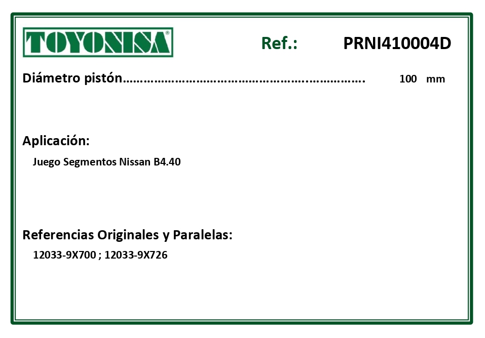 EQUIVALENCIAS ORIGINALES Y PARALELAS SEGMENTOS