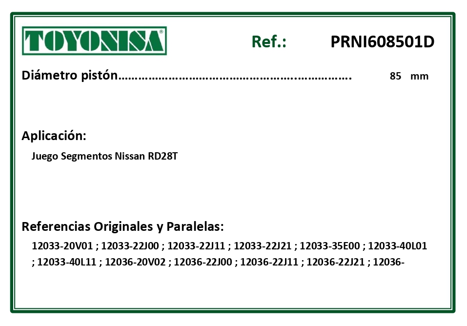 EQUIVALENCIAS ORIGINALES Y PARALELAS SEGMENTOS