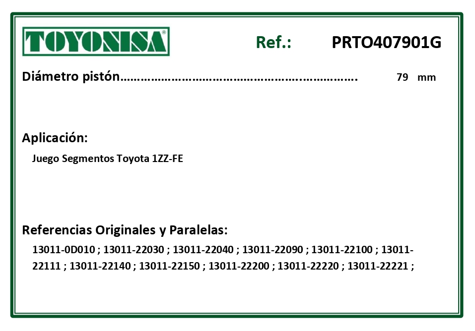 EQUIVALENCIAS ORIGINALES Y PARALELAS SEGMENTOS