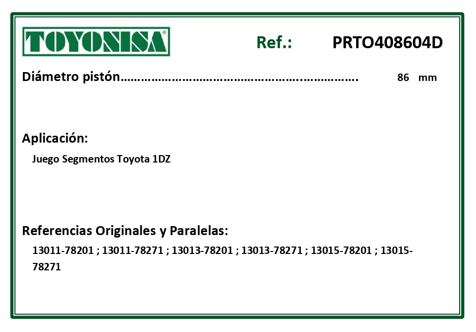 EQUIVALENCIAS ORIGINALES Y PARALELAS SEGMENTOS